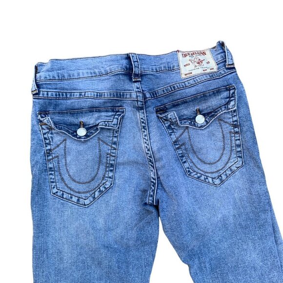 True Religion Jeans Size 34 RICKY Blue - Picture 6 of 8